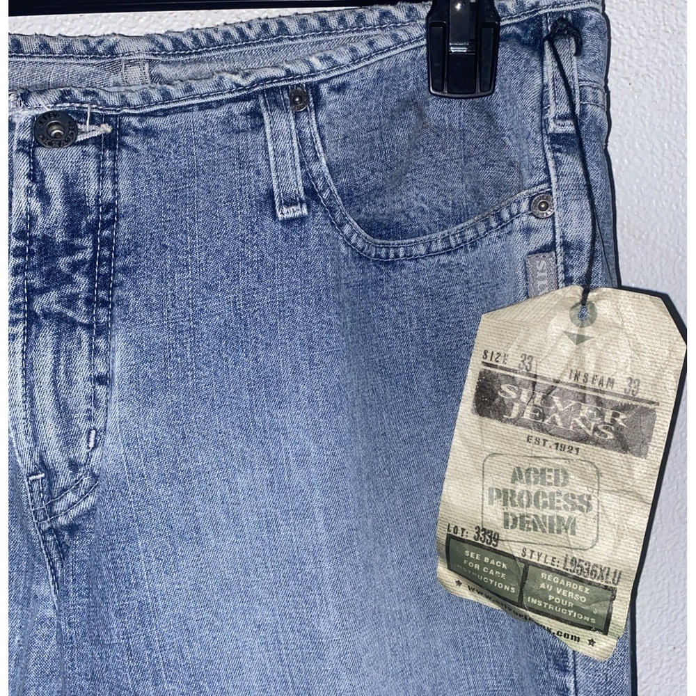 Silver Jeans Women's Flare Wide Leg Jeans - Light Blue - Picture 3 of 14